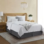Luxury Bed Skirt By Nymbus Solid Microfiber Pleated 14" Drop Premium Dust Ruffle. Fixed Price $16.99.
