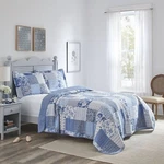 Laura Ashley Paisley Patchwork Quilt Set 3PC 100% Cotton Natural Soft Breathable. Fixed Price $59.99.