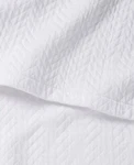 Ralph Lauren Kaia Matelass Coverlet Bedspread Chevron Queen White $300. Fixed Price $100.00.