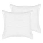 Cloud Waffle Euro Sham Set Of 2 - Levtex Home. Fixed Price $54.99.