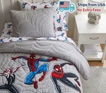 Pottery Barn Kids Marvel's Spider-man Quilt. Fixed Price $149.99.
