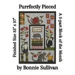 Purrfectly Pieced Wool/woolies Flannel Applique Complete Quilt Pattern & Buttons. Fixed Price $44.50.