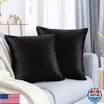Nestl Throw Pillow Covers, Cozy Velvet Decorative Cases 24 X Inches,. Fixed Price $35.24.