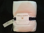 2 Pottery Barn Teen Emily & Meritt Harlequin Pintuck Sham Standard New. Fixed Price $49.00.