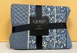 Ralph Lauren Penwood Indigo Multi Patchwork 100% Cotton Pcs. Quilt King $340. Fixed Price $199.99.