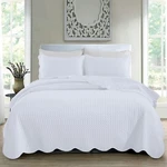 Luxury Bedspread Bedding Set 3 Piece Quilted Coverlet Throw Queen King Size. Fixed Price $29.99.