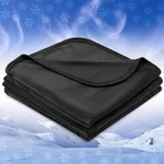 Pavilia Cooling Blanket For Hot Sleepers, 50 X 60 Inches - Throw, Black. Fixed Price $34.99.