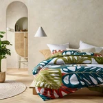 Monstera Digital Printed Cotton Quilt Cover Set By Accessorize. Fixed Price $93.68.