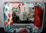 3PC Poppy Garden Quilt Set Cottage Country Floral Poppies Reversible Farmhouse. Fixed Price $29.95.