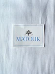 Matouk Giorgio King Size White Cotton Coverlet Matelasse Italian Fabric $585.00. Fixed Price $279.00.