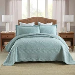 3PCS Cotton Oversized Bedspread Set Coverlet Lightweight Quilt. Fixed Price $108.99.