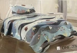 Marcielo 2 Pc Ocean Fish Full Size Quilt + Pillow Sham. Fixed Price $55.98.