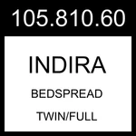 Ikea Indira Bedspread Natural/unbleached Cotton Twin/full 105.810.60. Fixed Price $77.99.