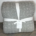 Pottery Barn Linen Garment Wash Quilt, Full/queen Sea Glass. Fixed Price $185.00.