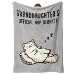 Steadstyle Granddaughter Gifts From Grandma Grandpa, Mothers 60"X50", Grey. Fixed Price $33.11.