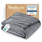 Bedsure Gentlesoft Fleece Blanket Twin Size Grey - (60" X 80"),. Fixed Price $31.70.