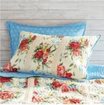 The Pioneer Woman Sweet Rose Quilted Sham Set King Size 2PC New. Fixed Price $26.97.