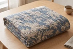 Indian Block Print Kantha Quilt Handmade Cotton Throw Bedspread Blanket Queen. Fixed Price $67.25.