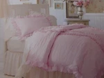 2 Pc Simply Shabby Chic Pink Twin Duvet Cover & Sham Set Nip. Fixed Price $84.15.