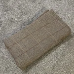 Vtg Ralph Lauren Houndstooth Herringbone Blanket Woven King Brown 108 X90 Usa. Fixed Price $219.95.