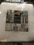 K!! Madison Park Corrine 3-PC. Quilted Ogee Bedspread Set King White. Fixed Price $75.00.