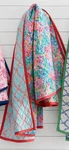 Pottery Barn Lilly Pulitzer Fan Sea Pants King QUILT+2 Shams Palm Beach Tropical. Fixed Price $499.99.