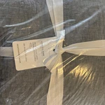 Pottery Barn Belgian Flax Linen Handcrafted Quilt, King/cal.king Chambray Nwt.... Fixed Price $219.00.