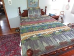Nip Greenland Home Black Bear Lodge Cotton/poly Twin Quilt & Sham #2 - 68" X 86". Fixed Price $49.00.