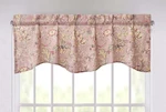 Dada Bedding Bohemian Purple Burgundy Floral Paisley Window Curtain Valance - 18. Fixed Price $29.99.