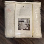 King Charles Modern Farmhouse Floral Matelasse Coverlet, 100% Cotton Breathab.... Fixed Price $132.99.