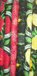 6 Yds Quilt, Sew, Fabric Set Free Spirit Passionata Valorie Wells Peony Black. Fixed Price $36.00.
