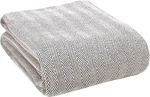 Glamburg 100% Soft And Breathable Cotton Thermal Blanket King Charcoal - Perfect. Fixed Price $43.36.