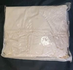 Vintage Nos Cream 1 King Ruffled Pillow Sham Classic Traditions Jc Penney Usa. Fixed Price $21.25.