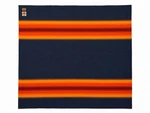Pendleton Grand Canyon Park Wool Blanket Navy Orange Made Usa 88X81. Fixed Price $210.00.