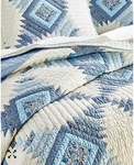 Vtg Martha Stewart Artisan Bluebell Patchwork Quilt Full/qn 86X93 Macy's Collec.. Fixed Price $100.00.