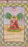Meditating Buddha Wall Hanging India Traditional Decorator Art Cotton Tapestry. Fixed Price $66.99.