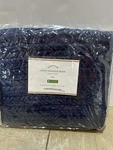 Pottery Barn Velvet Channel King Sham Twilight. Fixed Price $55.00.