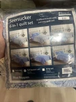 Seersucker 6-IN-1 Premium Quilt Set By Shavel Home Products. Fixed Price $30.00.