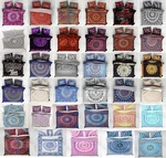 Indian Mandala Duvet Cover Boho Queen Quilt Comforter Bohemian Bedding Set. Fixed Price $62.39.