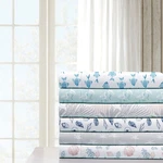 Coastal Print Microfiber 4 Pc Sheet Sets. Fixed Price $24.99.