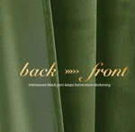 Nicetown Moss Green Velvet Curtains And Drapes For Christmas Holiday Thermal. Fixed Price $28.74.