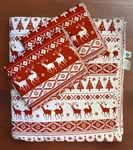 Comforter Quilt Queen Set Reindeer Buck Fair Isle Christmas Oeko Tex 100. Fixed Price $65.77.