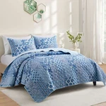 Peace Nest Soft Printed Coverlet Set Floral Geometric Bedspread, Modern. Fixed Price $53.99.