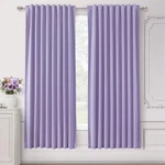 Shineland Lavender Blackout Boho Curtains 72 Inches Long For Bedroom Living R.... Fixed Price $36.09.
