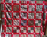 Antique Vintage Quilt Top 4 Patch Star Civil War Ombre Brown 70 By 88 Crisp. Fixed Price $225.00.