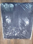 Pottery Barn Belgian Flax Linen Waffle Weave King Steel Blue. Fixed Price $149.99.