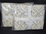 Pottery Barn Keller Stitched Standard Shams Navy New Set Of 2 #81C. Fixed Price $71.49.