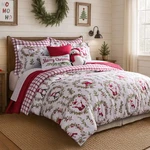 Levtex Home - Pine & Plaid Set (106X94IN.) + Two Shams (20X36IN.) Polyester. Fixed Price $69.50.