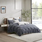 Ink Ivy Reversible Cotton Quilt Set Trendy Chevron Design Summer Cover. Fixed Price $182.53.