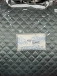 Ann Gish The Art Of Home Seablue F/q Coverlet 2 Euro Shams Double Diamond Bnip. Fixed Price $349.72.